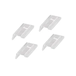 In/uit-stop voor gaasmand set van 4 transparant - Classic by Elfa