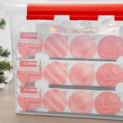 Kerstballen opbergbox 116 ballen Sunware - Q-line