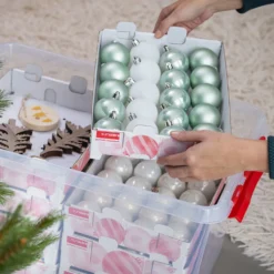 Kerstballen opbergbox 116 ballen Sunware - Q-line