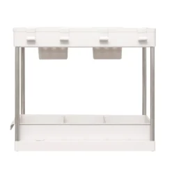 Keukenkast organizer uitschuifbaar 2 niveaus Five®