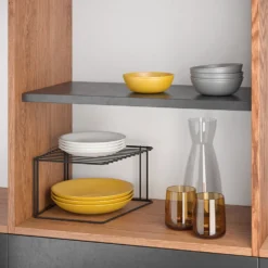 Keukenkast rekje 1 etage Metaltex - Black edition
