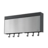 Keukenrol en foliehouder met snijhulp Metaltex