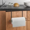 Keukenrolhouder zwart hangend Metaltex - Black edition