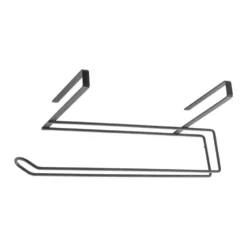 Keukenrolhouder zwart hangend Metaltex - Black edition