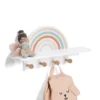 Kinder wandkapstok regenboog Zeller Present