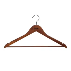 Kledinghanger industriëel hout 2 stuks Five®