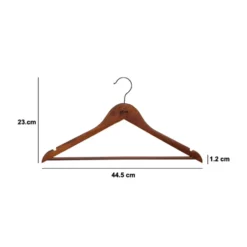 Kledinghanger industriëel hout 2 stuks Five®