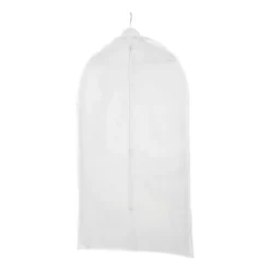 Kledinghoes 'milky' transparant wit medium Compactor