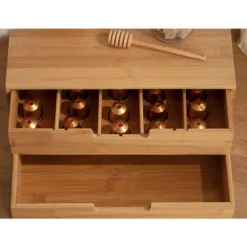 Koffie cuphouder en machine standaard dubbele lade Five®
