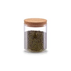Kruidenpotje 400 ml met kurk deksel Zeller Present