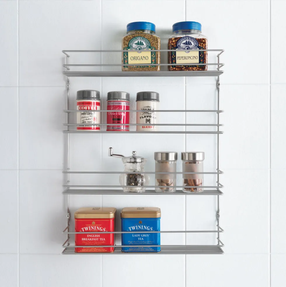 Kruidenrek keuken 4 etages Metaltex - Smart Kitchen
