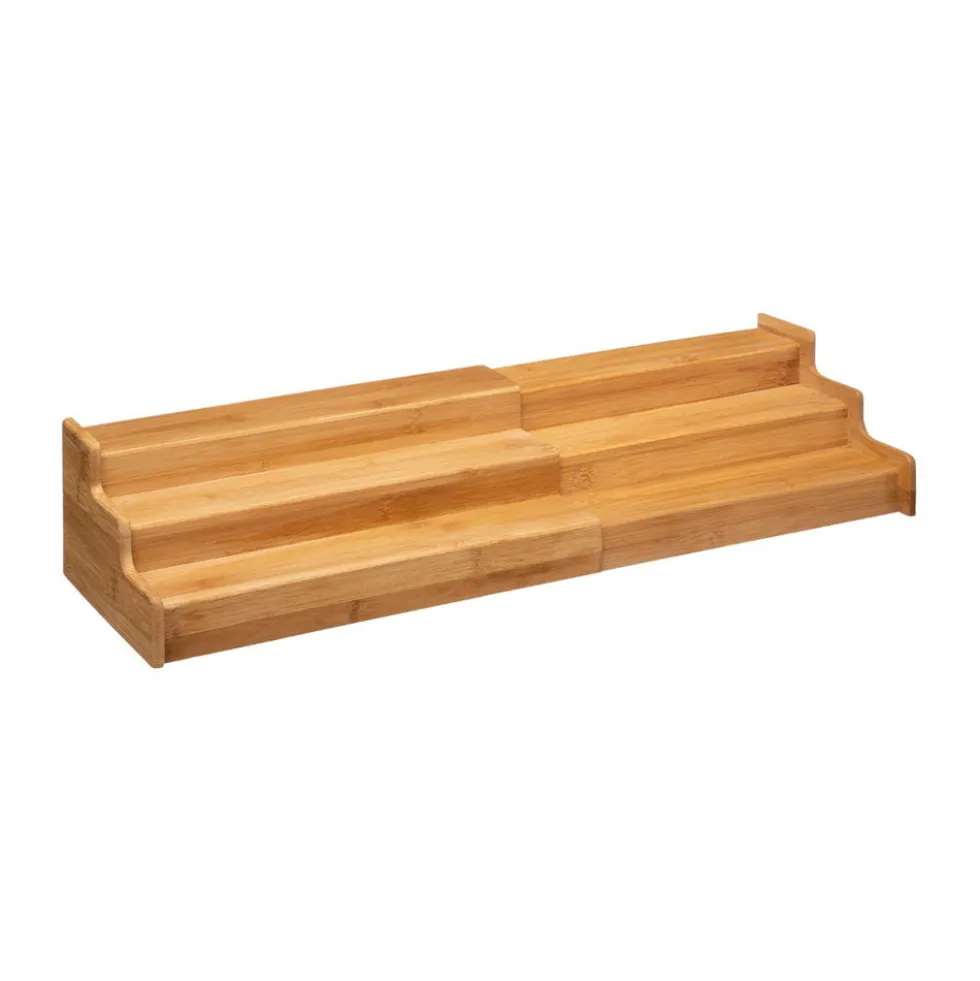 Kruidenrek uitschuifbaar bamboe Five®