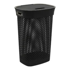 Kunststof wasmand grijs 60 liter Five®