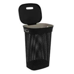 Kunststof wasmand grijs 60 liter Five®