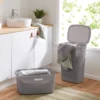 Kunststof wasmand met deksel 57 liter Ezystorage