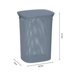 Kunststof wasmand met deksel 57 liter Five®