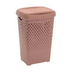 Kunststof wasmand met deksel 70 liter Five®