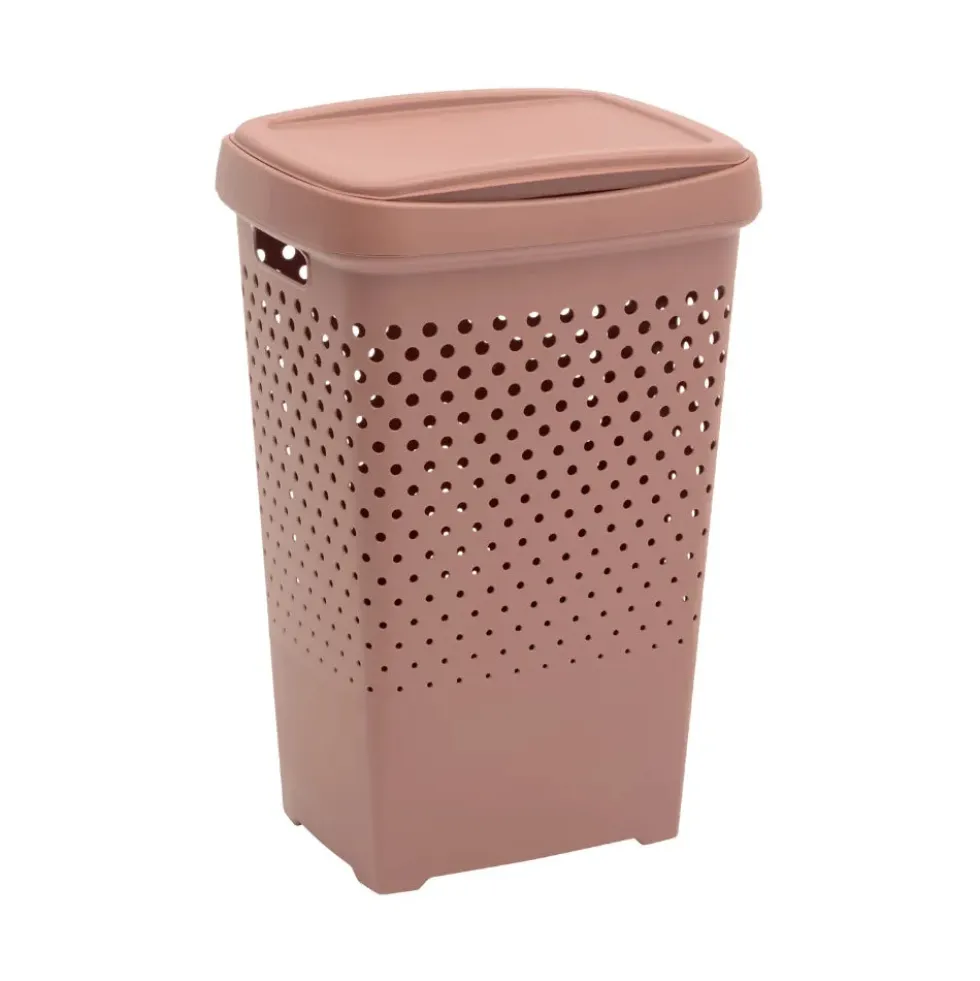 Kunststof wasmand met deksel 70 liter Five®