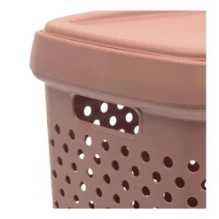 Kunststof wasmand met deksel 70 liter Five®