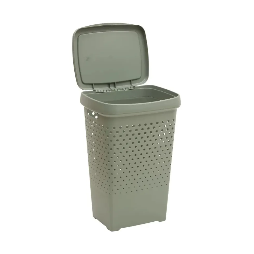Kunststof wasmand met deksel 70 liter Five®