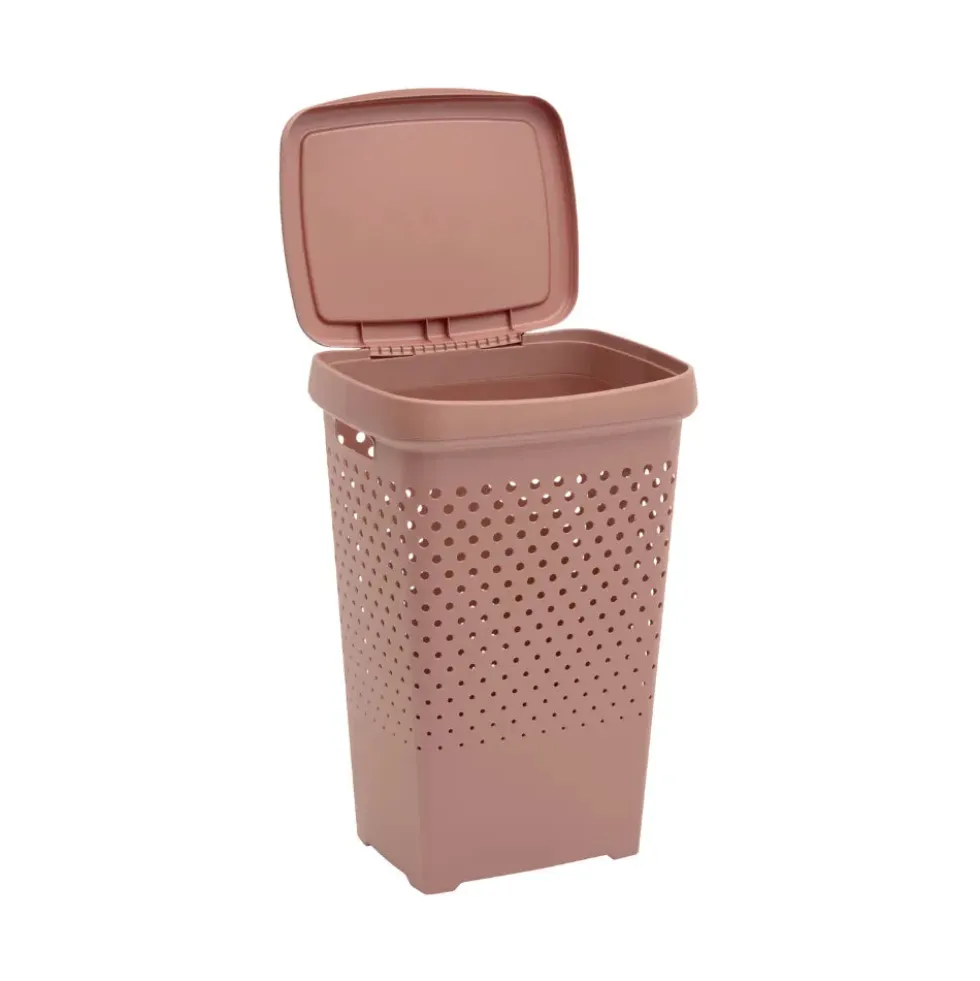 Kunststof wasmand met deksel 70 liter Five®