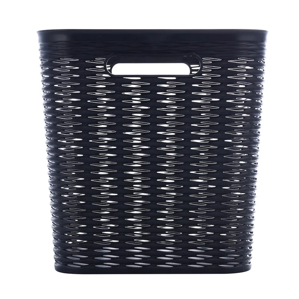 Kunststof zwarte mand 16 liter Ezystorage