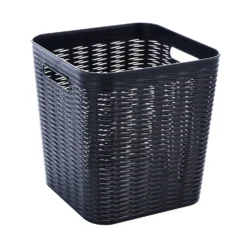 Kunststof zwarte mand 16 liter Ezystorage