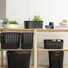 Kunststof zwarte mand 11 liter Ezystorage