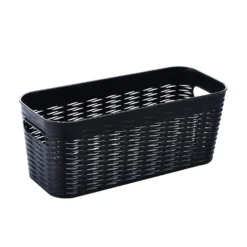 Kunststof zwarte mand 5 liter Ezystorage