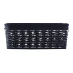 Kunststof zwarte mand 5 liter Ezystorage