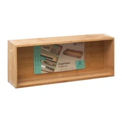 Lade bamboe bakjes 7 cm hoog Five®