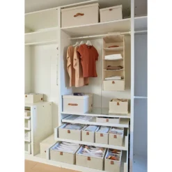 Lade mandje beige kledingkast 2x large Store It