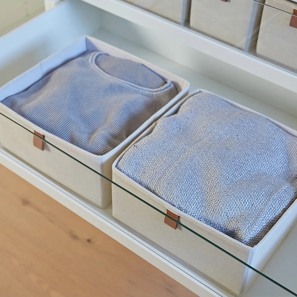 Lade mandje beige kledingkast 2x large Store It