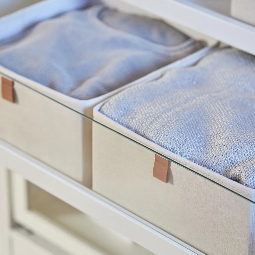 Lade mandje beige kledingkast 2x large Store It