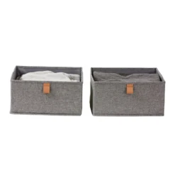 Lade mandje grijs kledingkast 2x large Store It