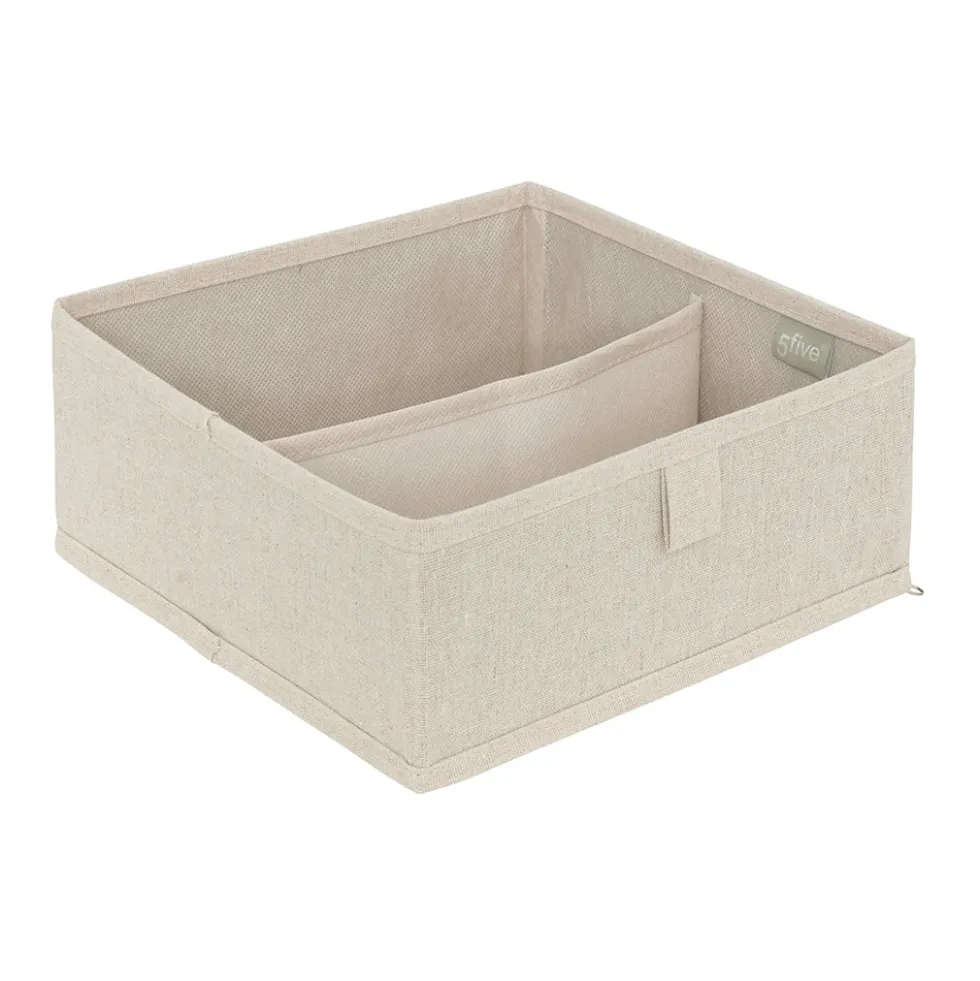 Lademandje kledingkast organizer 2-vaks Five® - Dressy+