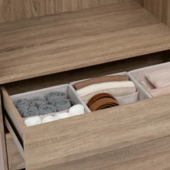Lademandje kledingkast organizer 2-vaks Five® - Dressy+