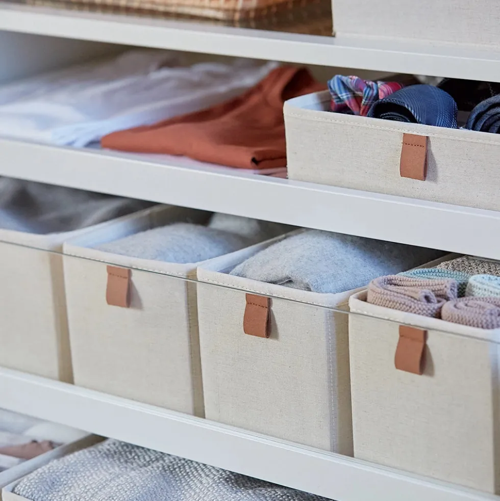 Lade mandjes beige 5-delig Store It