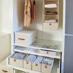 Lade mandjes beige 5-delig Store It