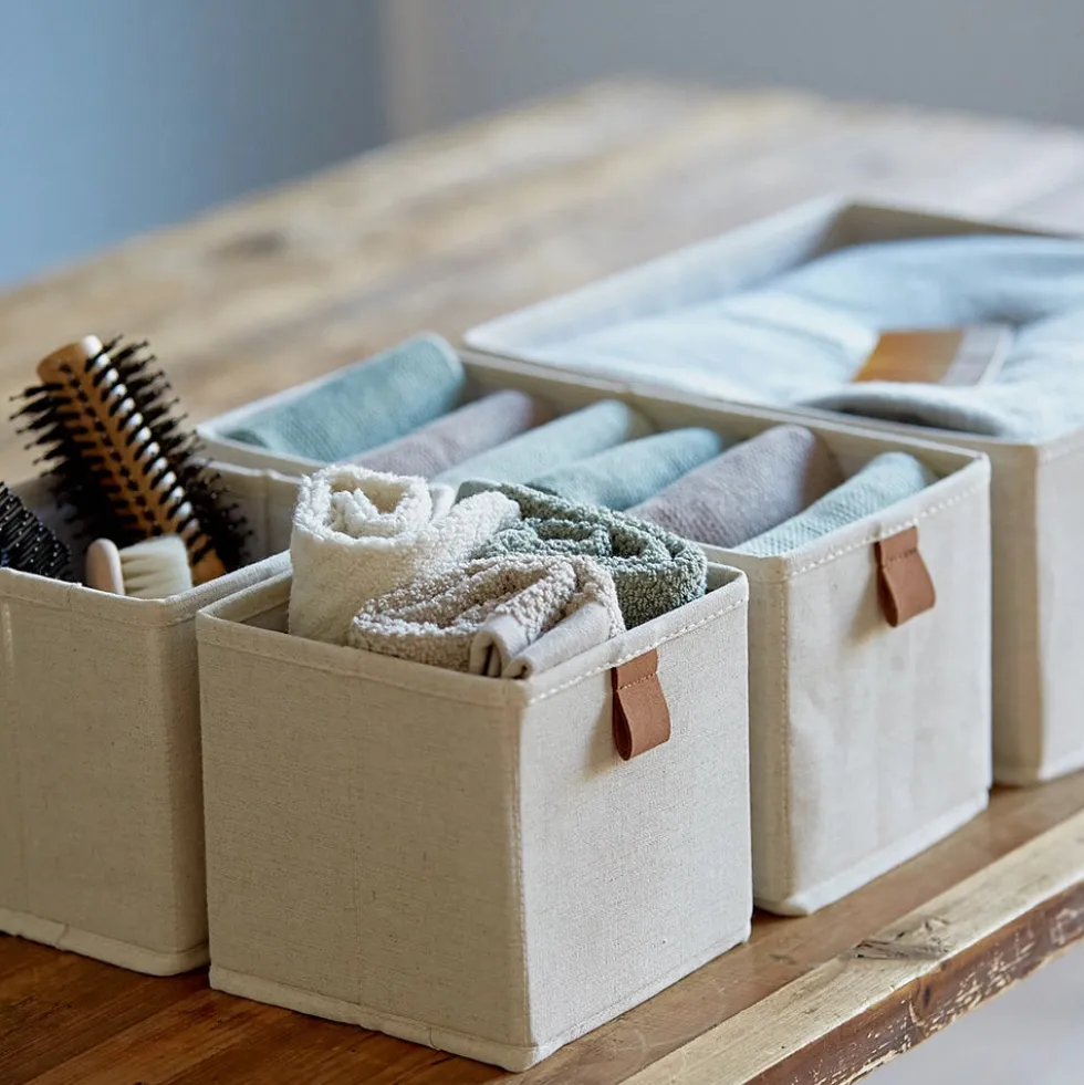 Lade mandjes beige 5-delig Store It