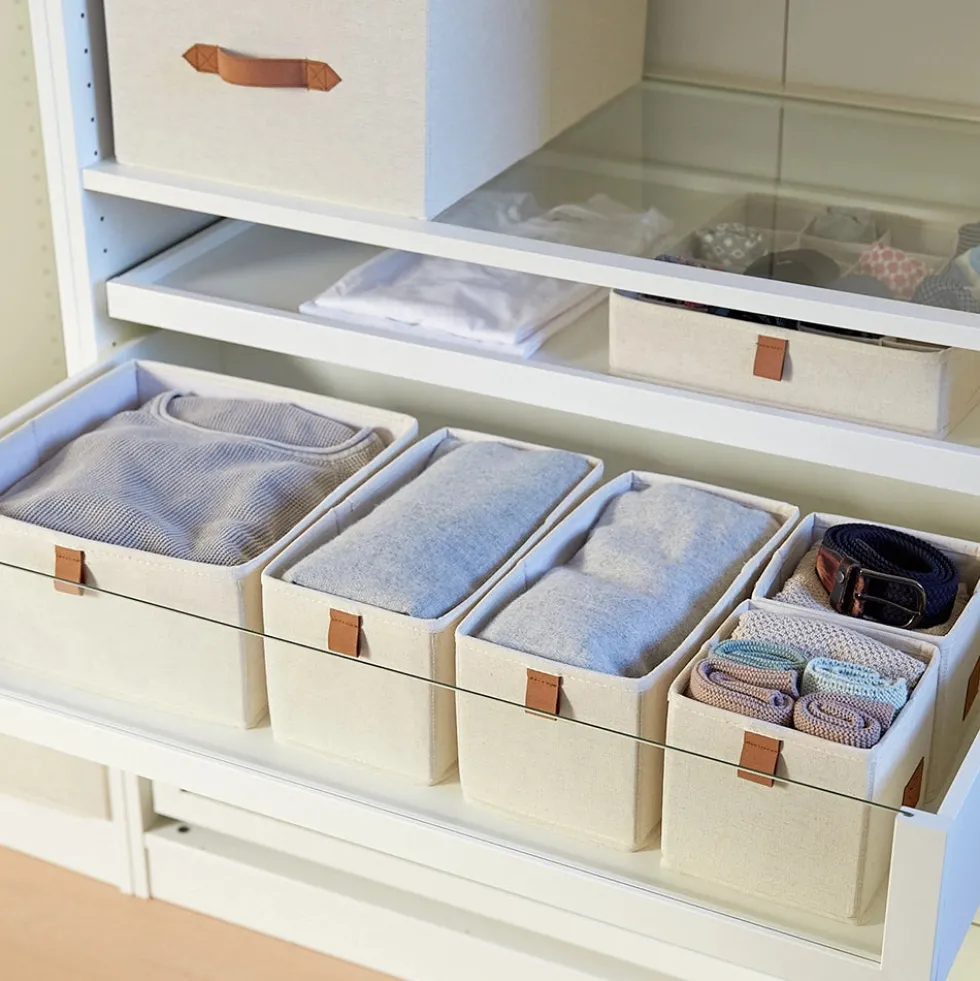 Lade mandjes beige 5-delig Store It