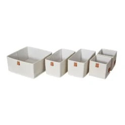 Lade mandjes beige 5-delig Store It