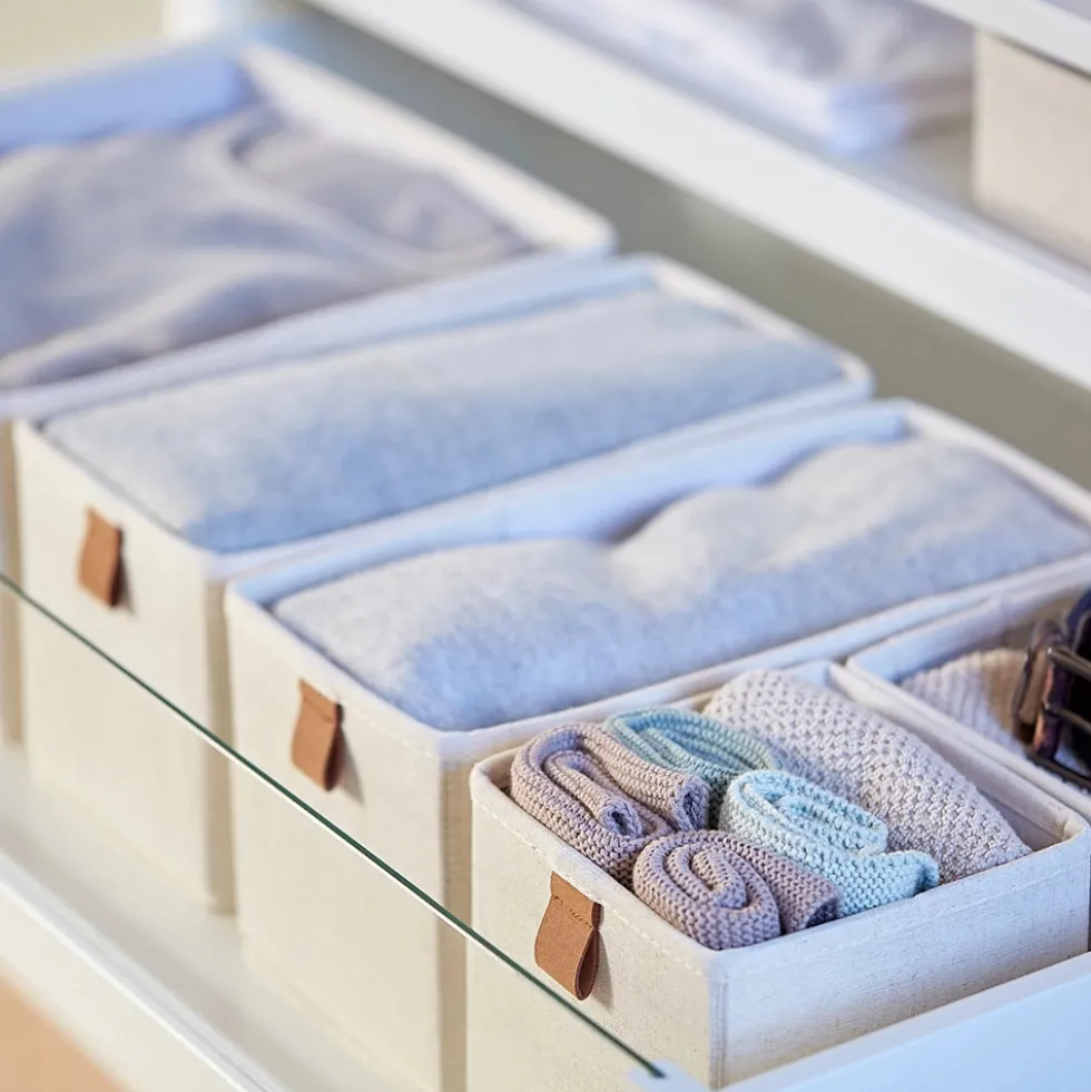Lade mandjes beige 5-delig Store It