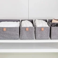 Lade mandjes grijs 5-delig Store It