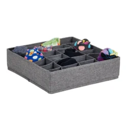 Lade sorteermandjes 24-vaks grijs Store It
