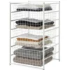 Ladesysteemset draad mini 74/45 wit - Classic by Elfa