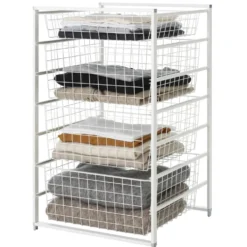 Ladesysteemset draad mini 74/45 wit - Classic by Elfa