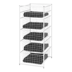 Ladesysteemset draad 104/45 wit - Classic by Elfa