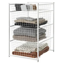 Ladesysteemset draad 74/45 wit - Classic by Elfa