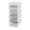 Ladesysteemset gaas 104/45 wit - Classic by Elfa